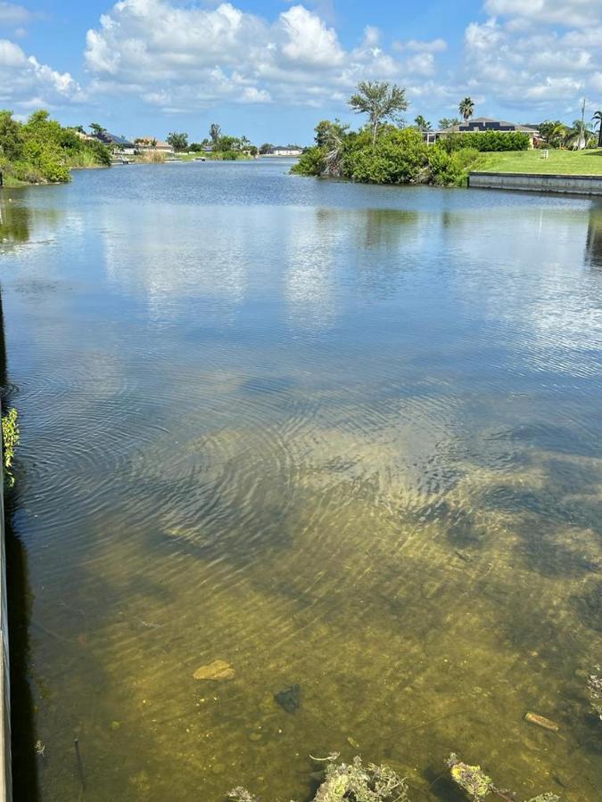 Newly Built Villa Ballerina With Heated Pool And Incredible View Into Beautiful Arrowheadcanal Cape Coral Exterior photo